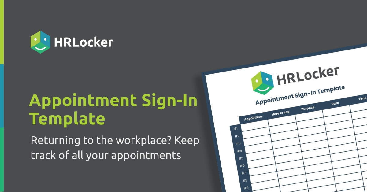 Appointment Sign-In Template