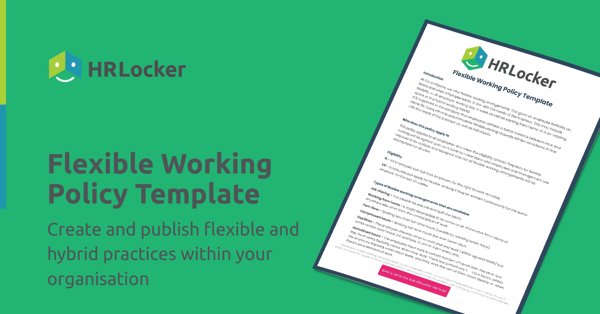Flexible Working Policy Template