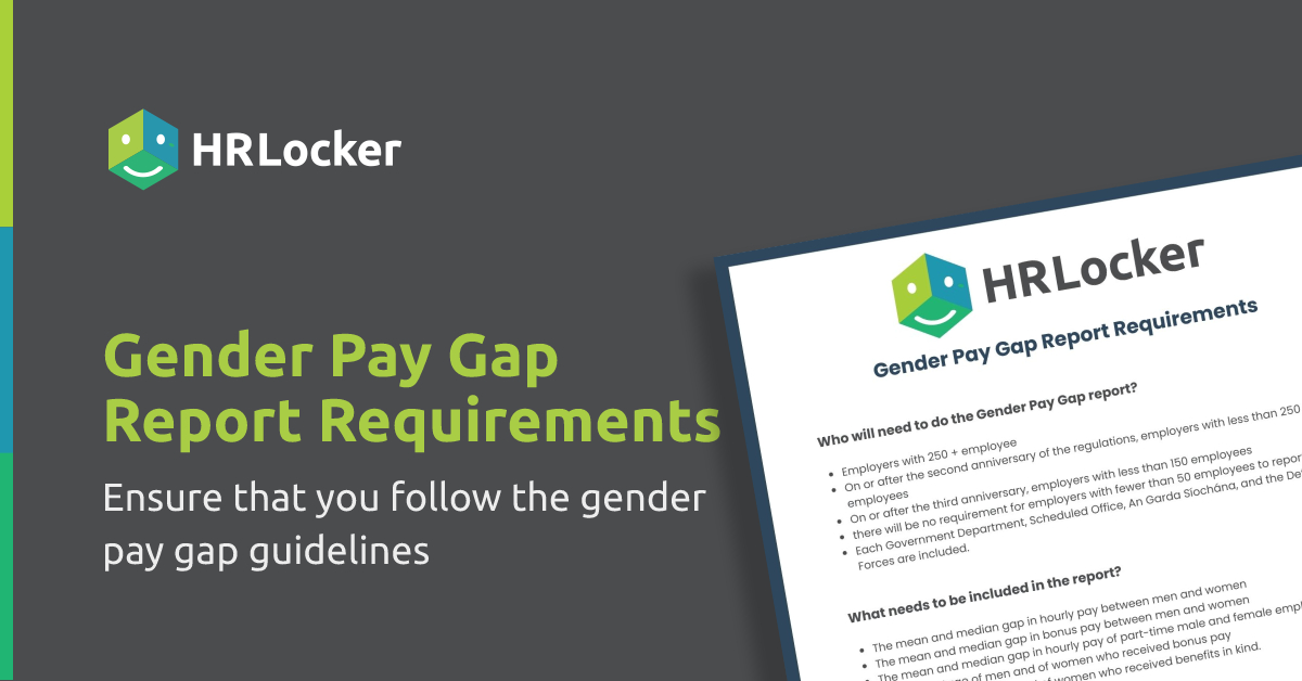 Gender Pay Gap Report Requirements
