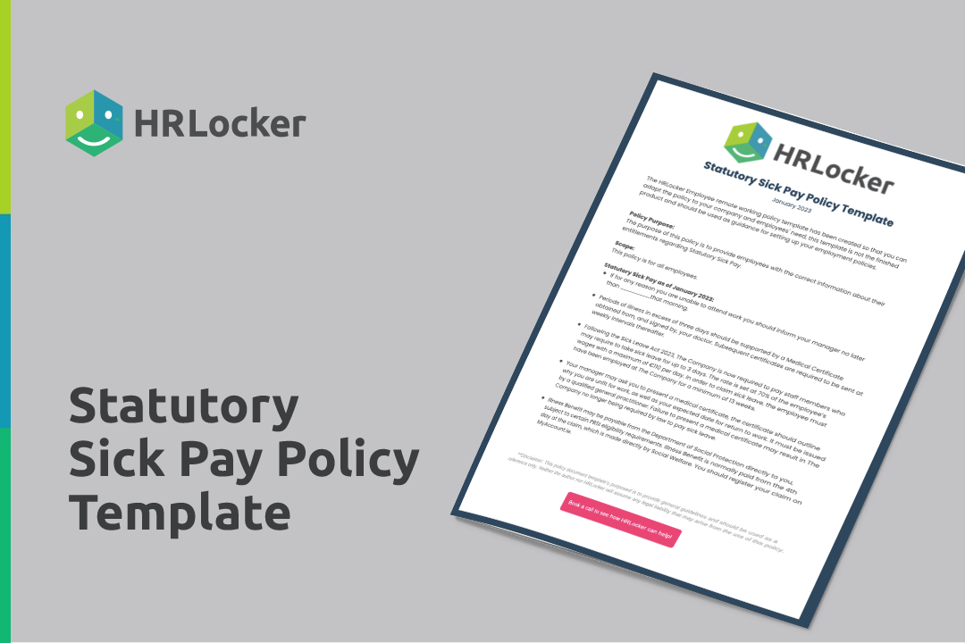 Statutory Sick Pay Policy Template